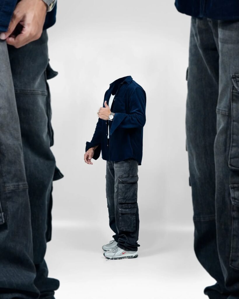 Cargo Baggy Price BDT 1490-- (Buy Two,Get Free Delivery) Size 28,30,32,34,36,38Heavy Jeans Fabric ■Inside Chittagong 60-- and outside BDT 110--Full Cash On Delivery (6)