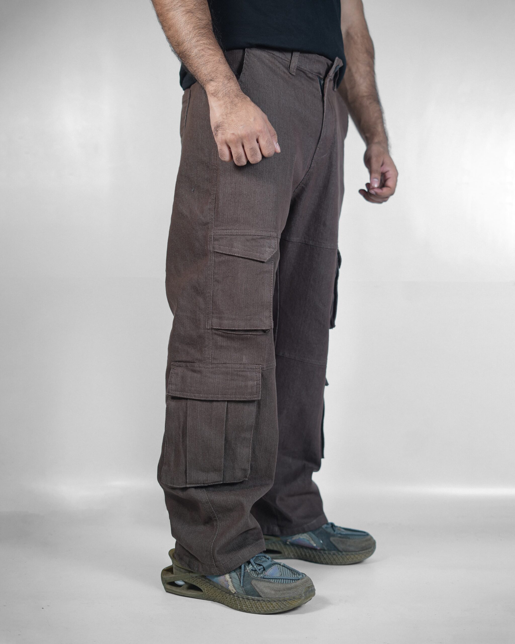 Chocolate 8 Pocket Cargo - Image 4