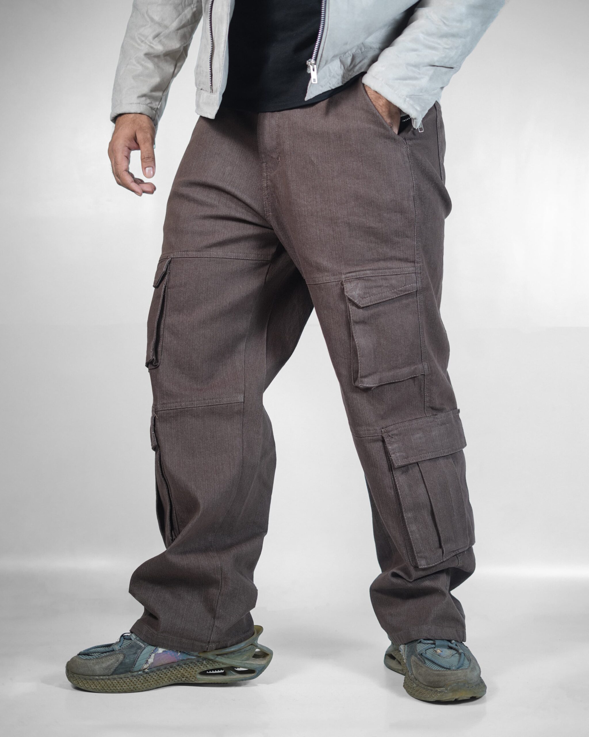 Chocolate 8 Pocket Cargo - Image 3